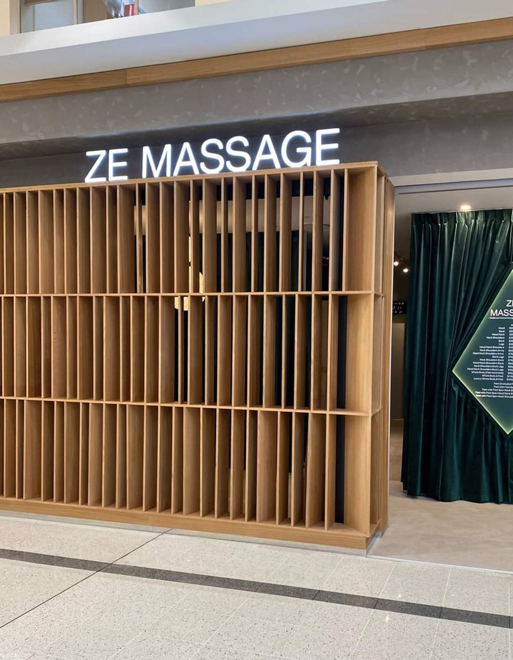 Polished Plaster - Commercial shop front