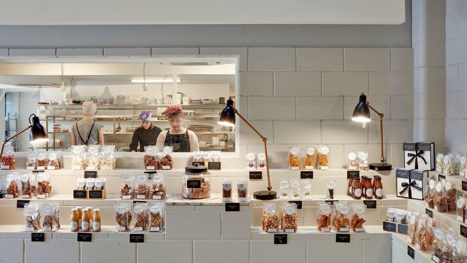 New Farm Confectionery banner