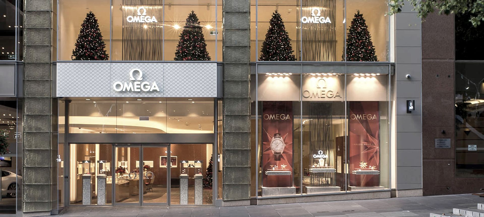 Omega Boutique, Sydney banner