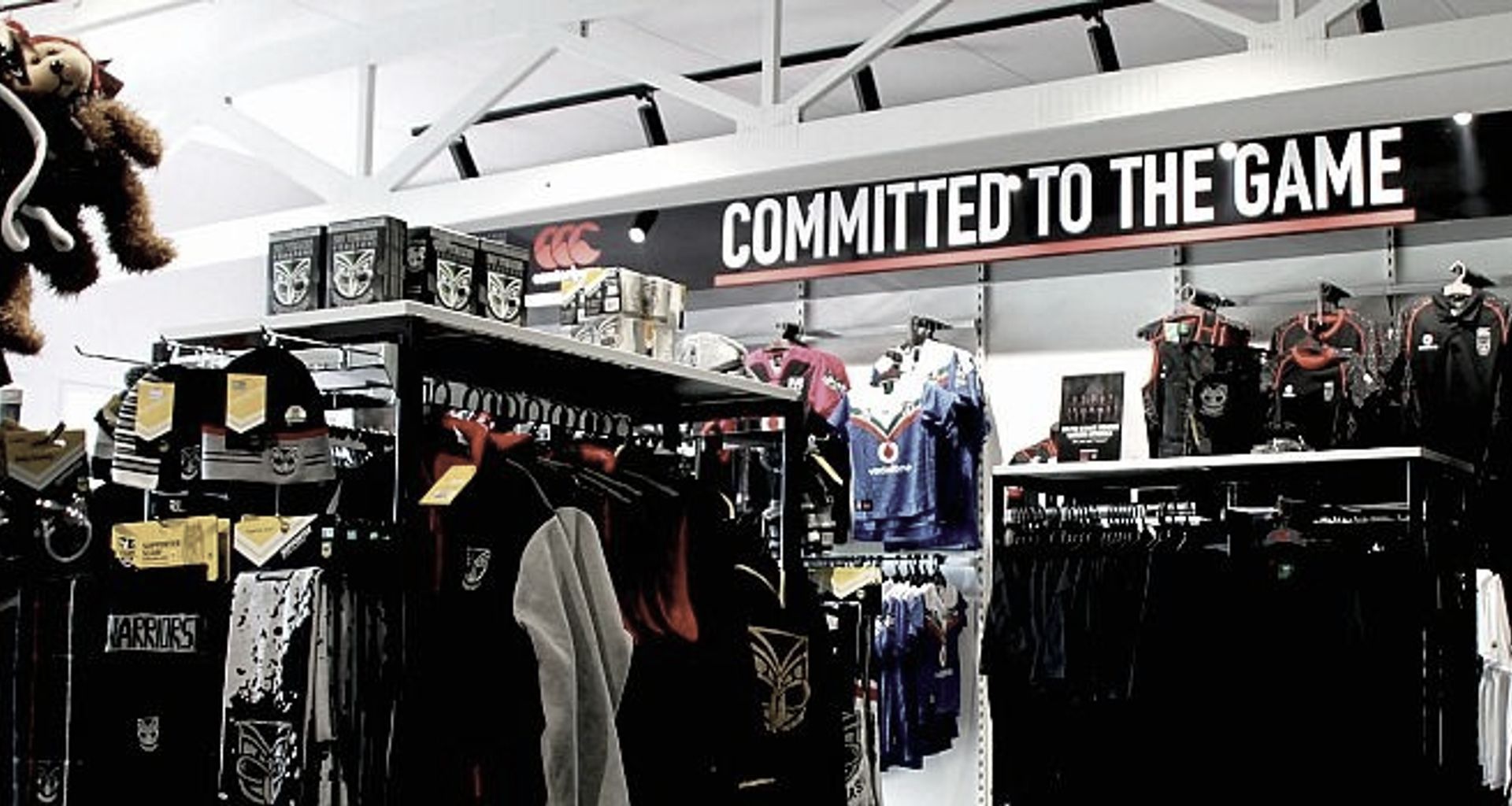 Sporting & Outdoors- Warriors Showroom banner