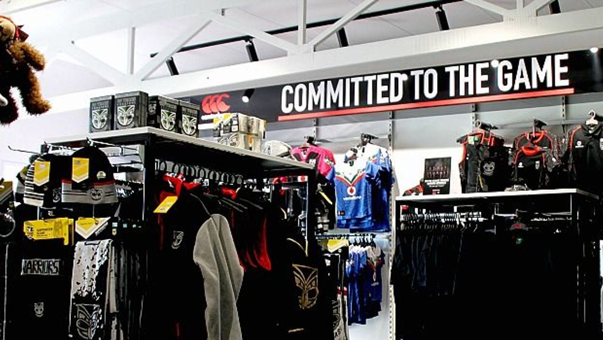 Sporting & Outdoors- Warriors Showroom banner