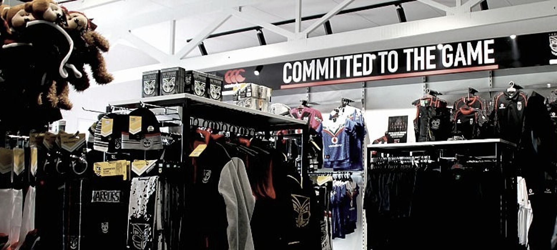 Sporting & Outdoors- Warriors Showroom banner