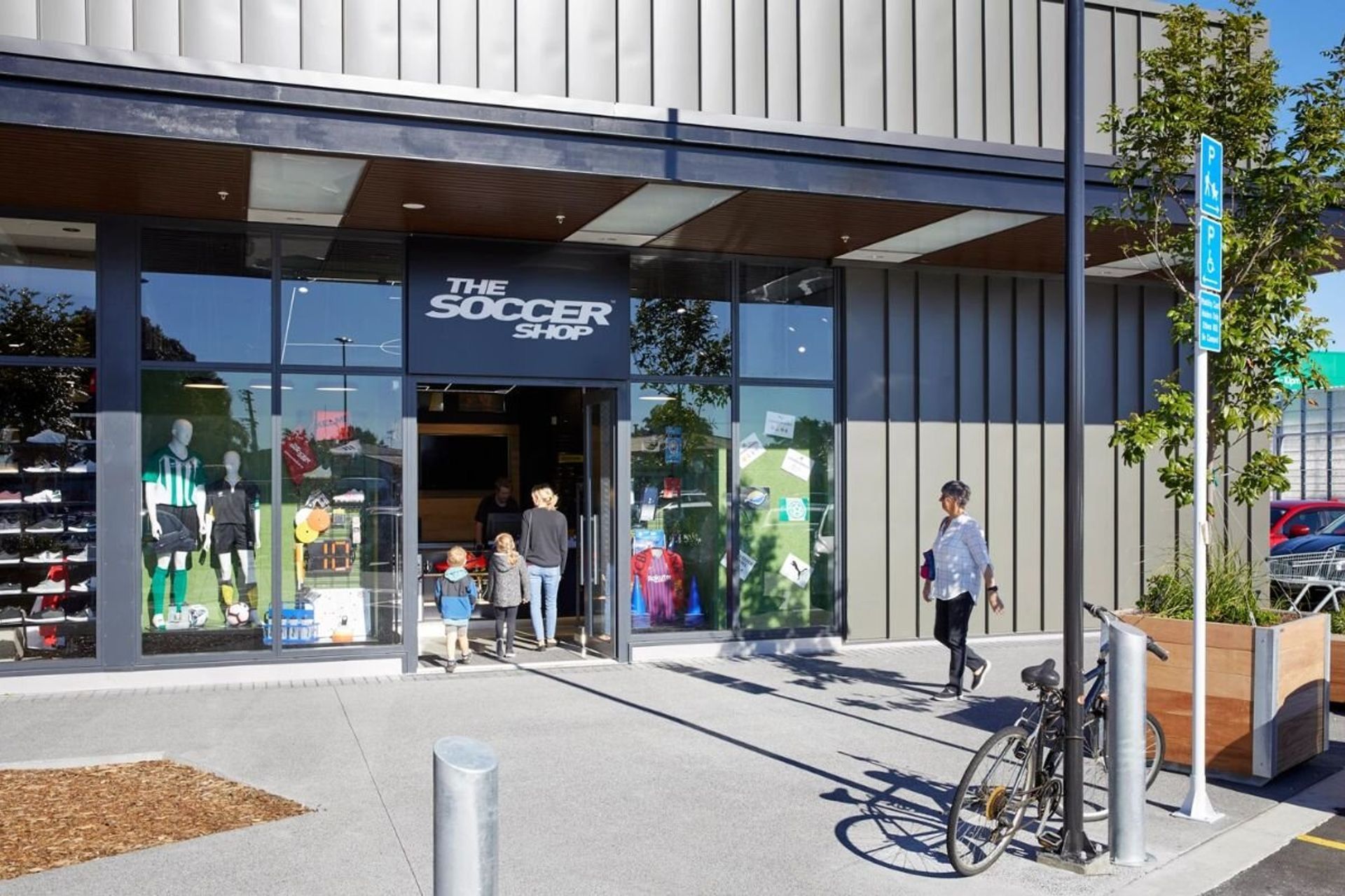 Nz Soccer Shop Bayfair Retail Fitout