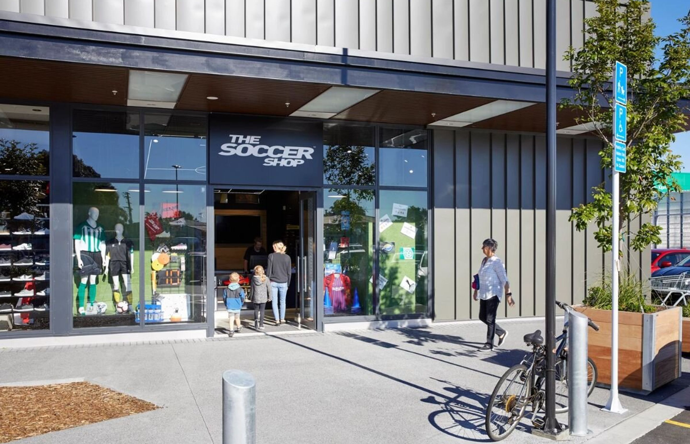 Nz Soccer Shop Bayfair Retail Fitout