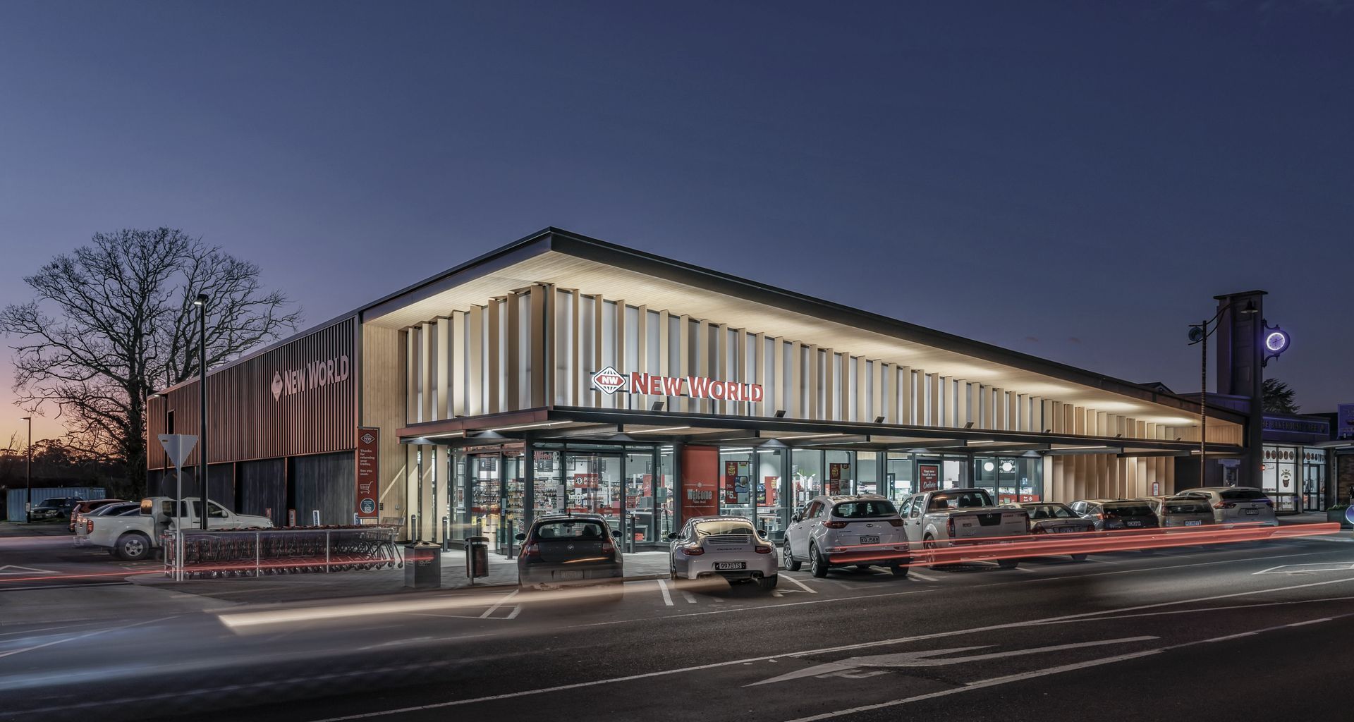 Te Kauwhata - New World Supermarket banner