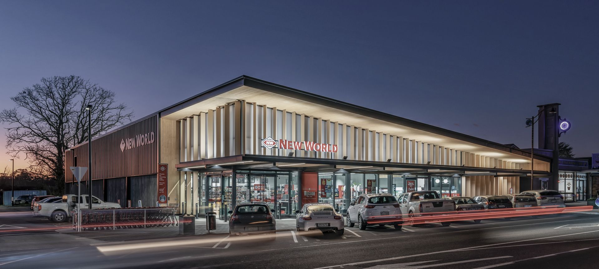 Te Kauwhata - New World Supermarket banner