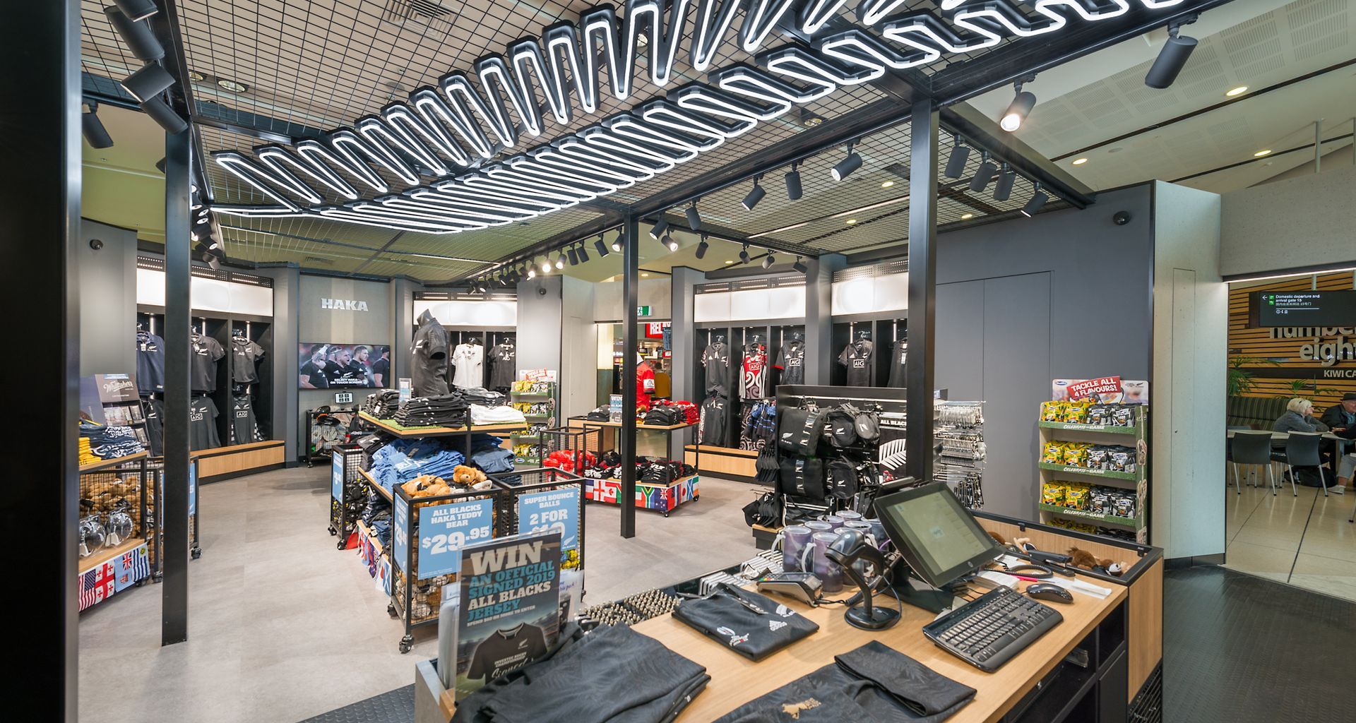 All Blacks Store banner