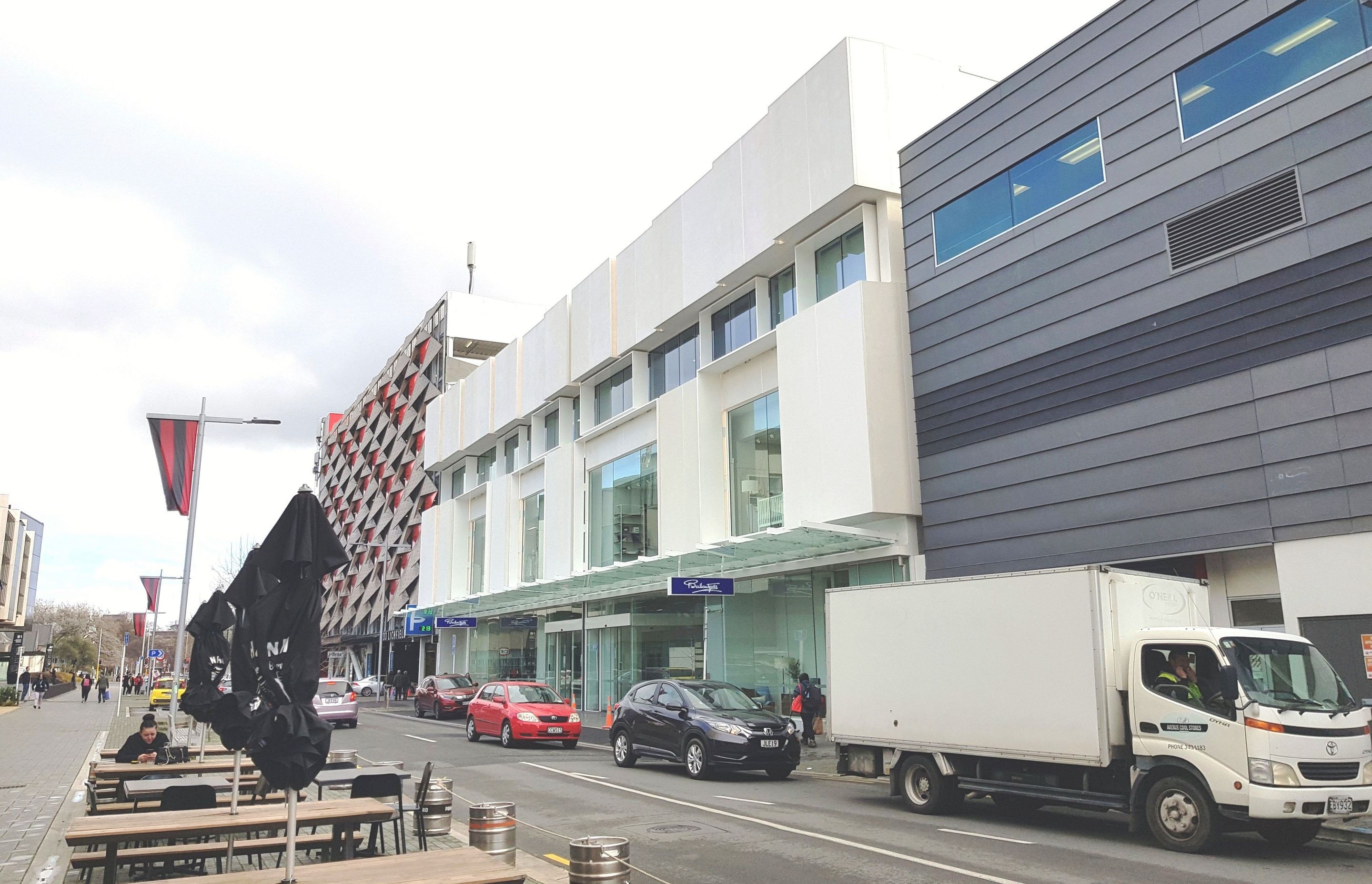 Lichfield Street elevation of the new building
