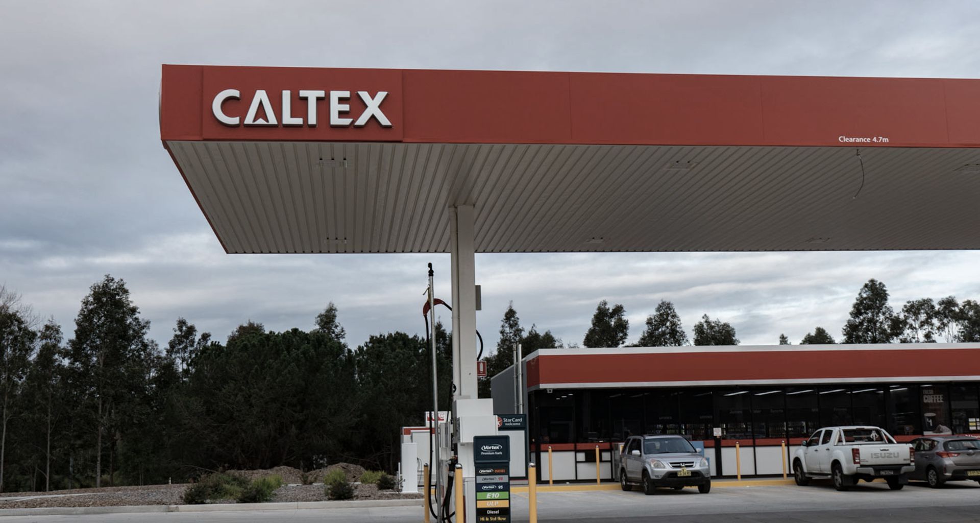 Caltex Denham Court, NSW banner