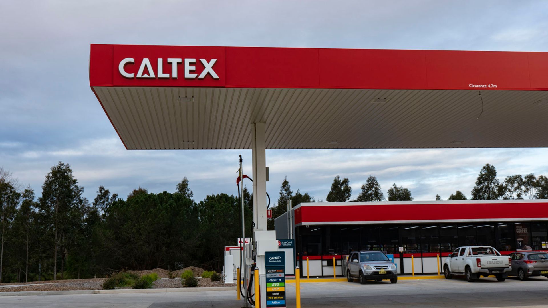 Caltex Denham Court, NSW banner