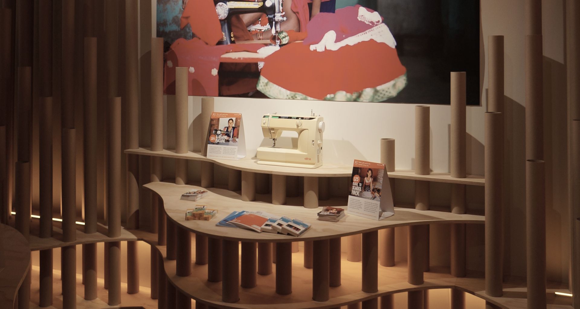 World Vision Pop-Up banner