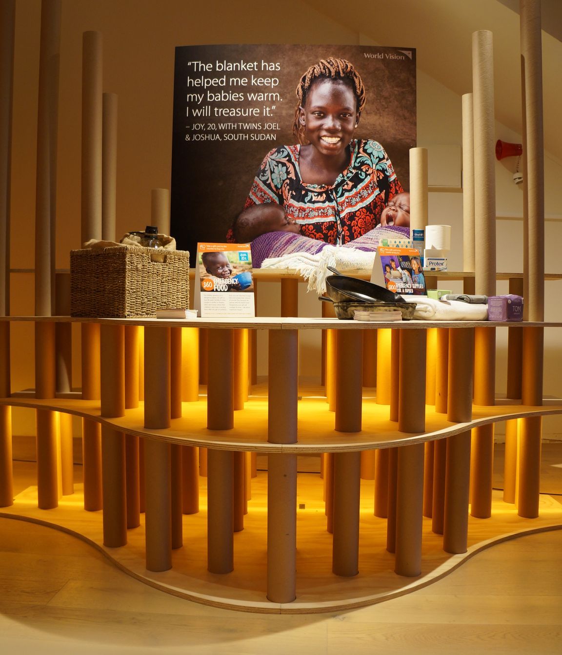 World Vision Pop-Up