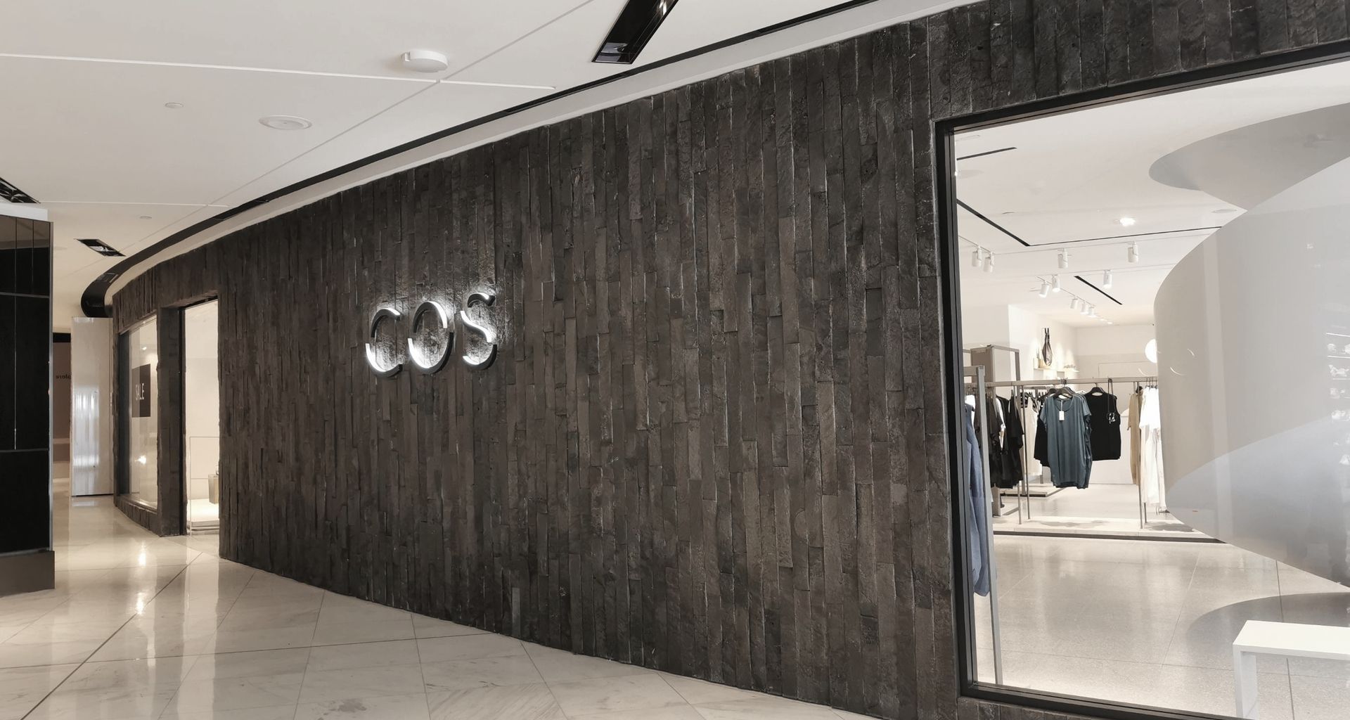 COS Westfield New Market banner