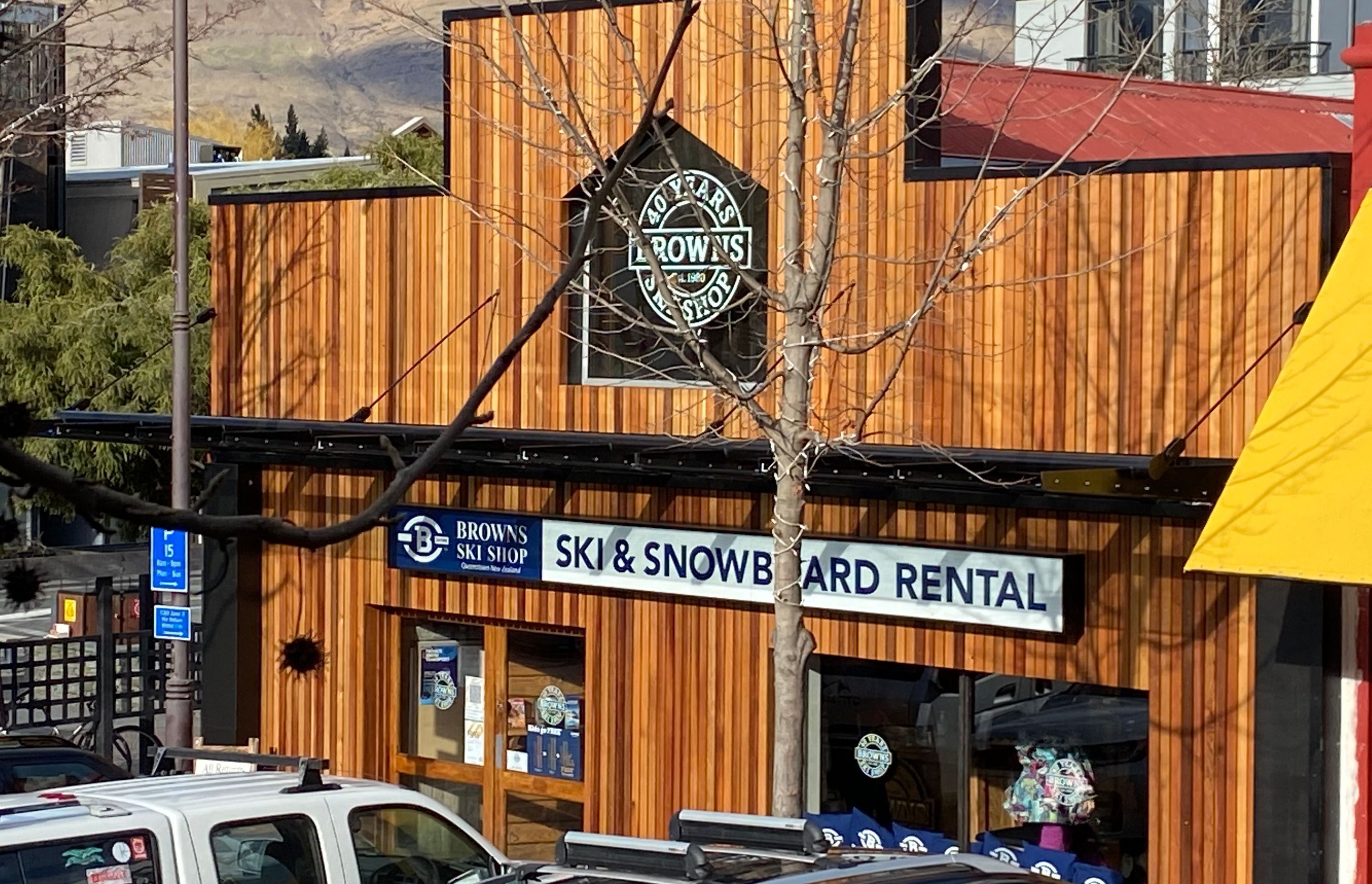 Browns Ski Shop Queenstown Renovation