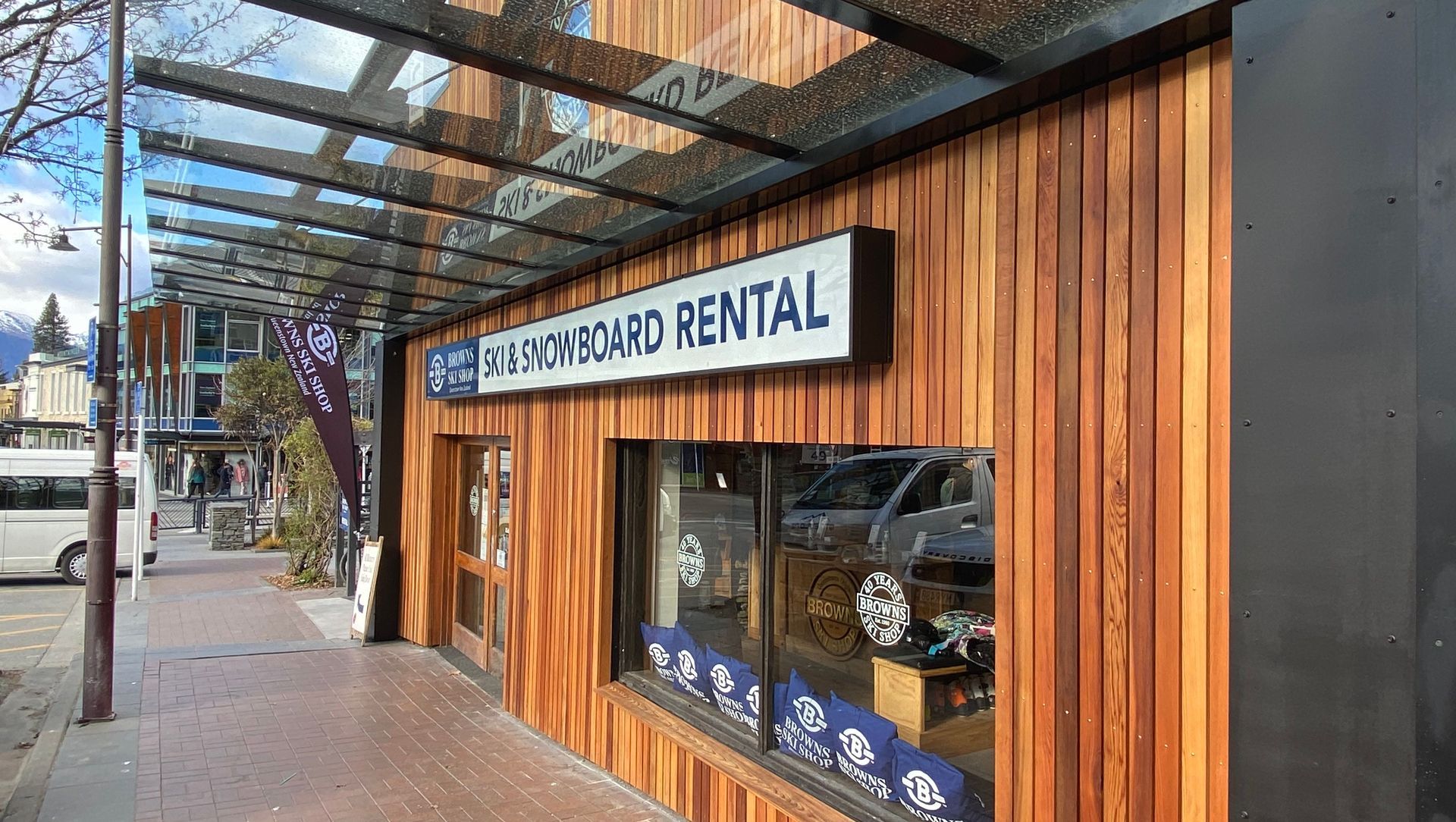 Browns Ski Shop Queenstown Renovation banner