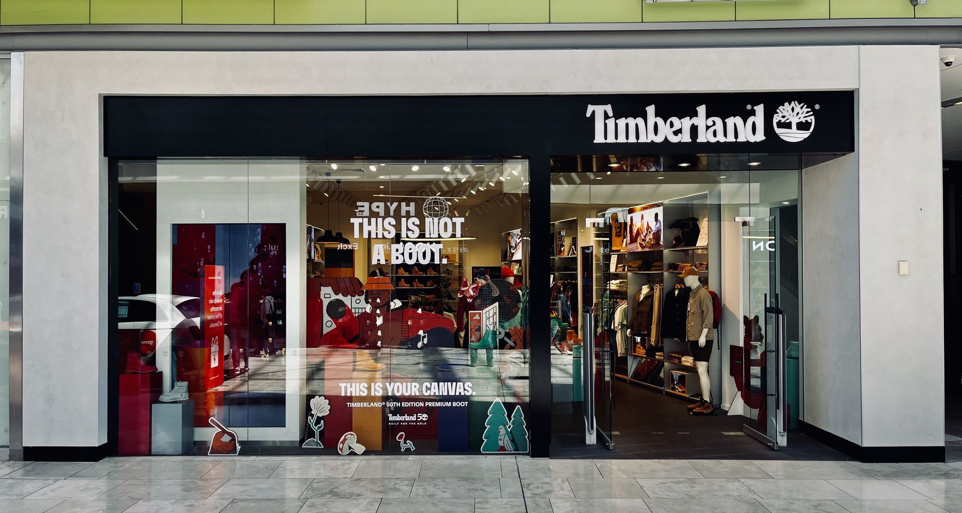 Timberland - Sylvia Park banner
