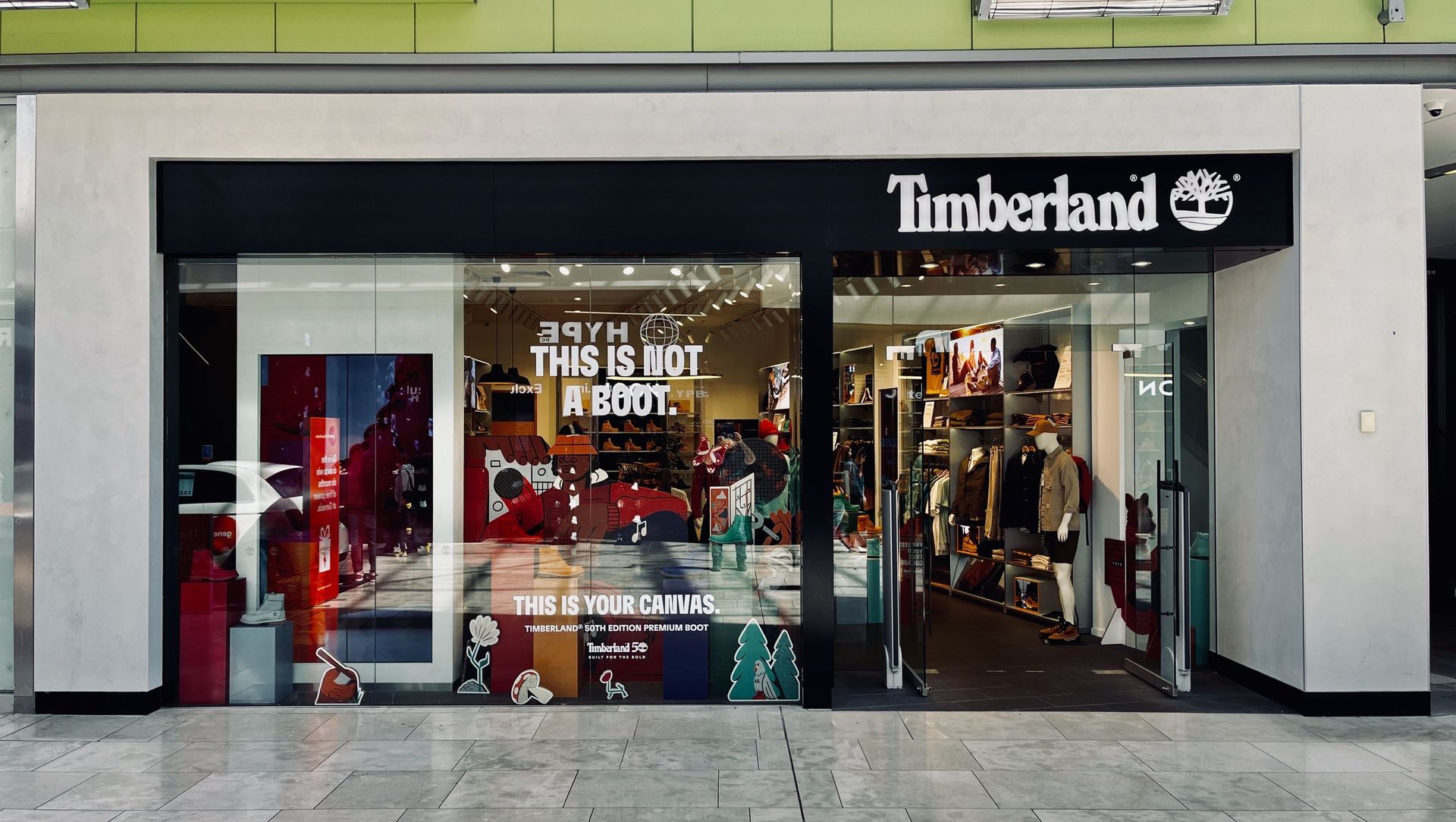 Timberland - Sylvia Park banner