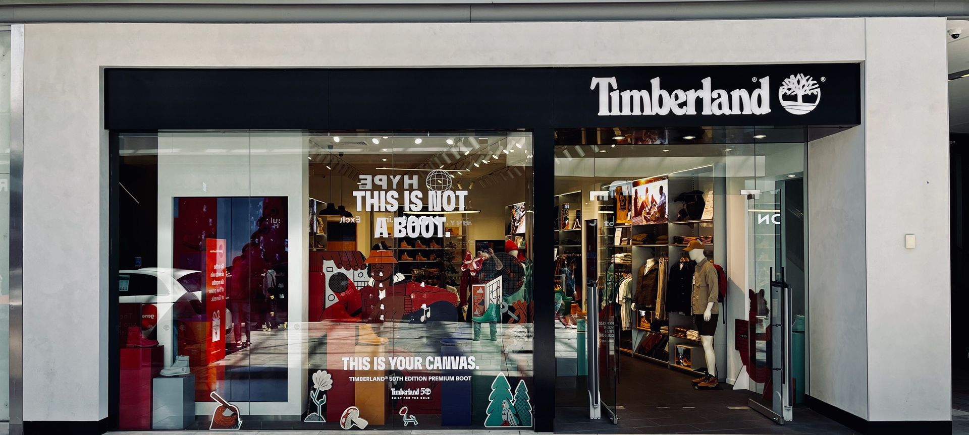 Timberland - Sylvia Park banner