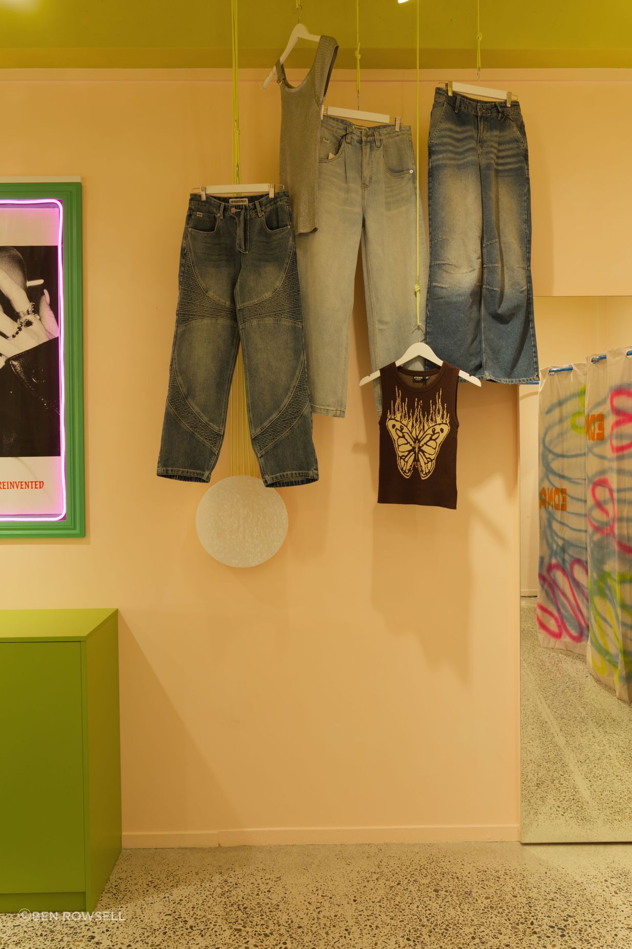 EDNA Store Rope Hanging Display