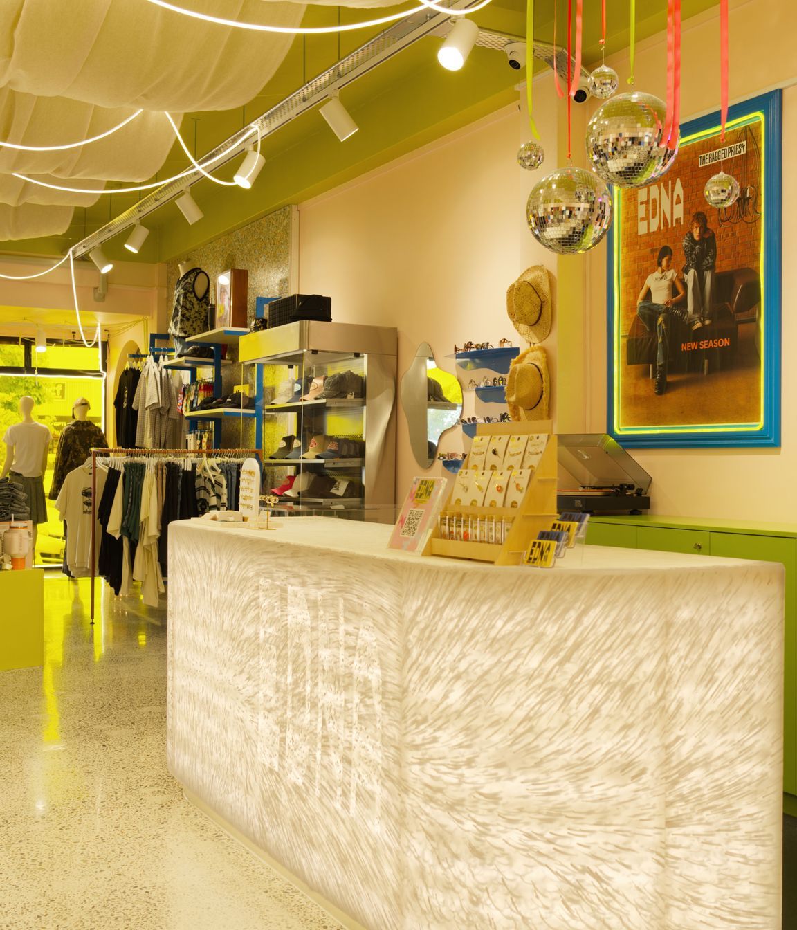 EDNA Store Counter