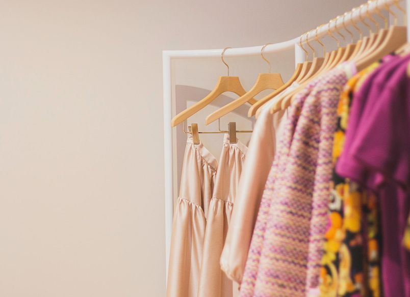 twenty-seven names - retail clothing racks