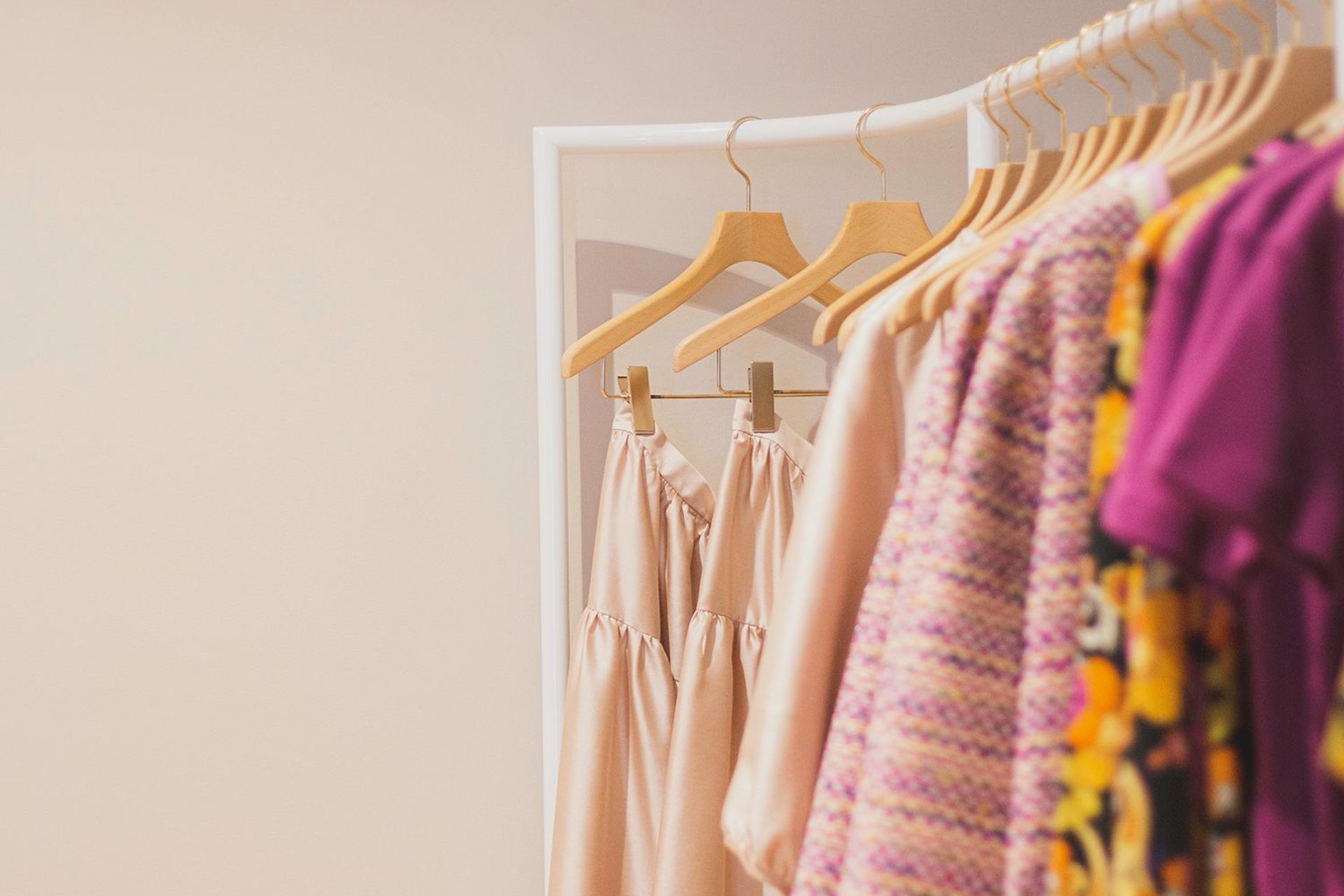 twenty-seven names - retail clothing racks