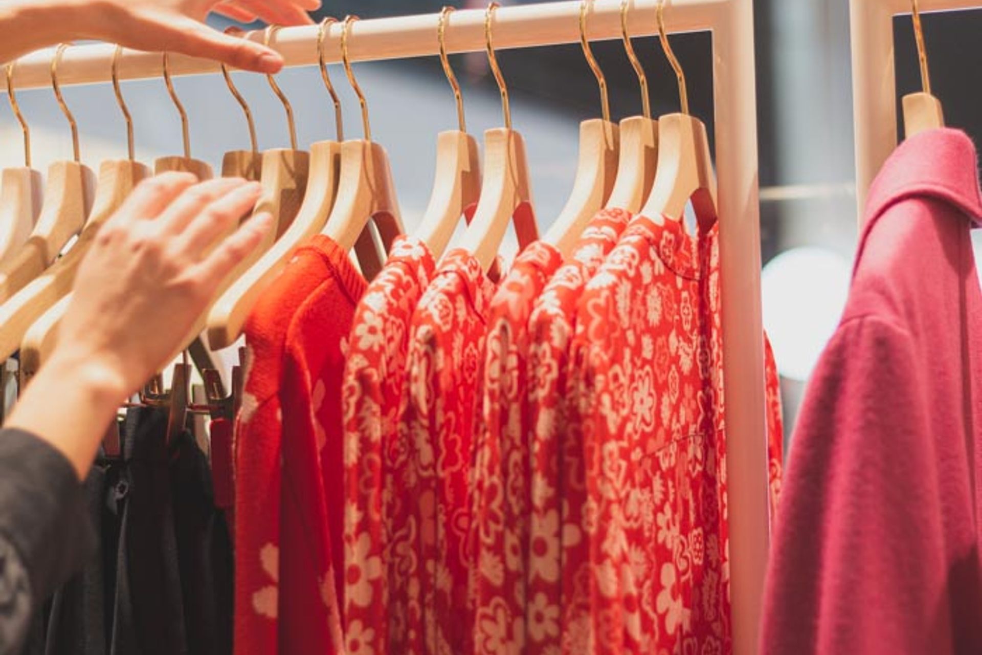 twenty-seven names - retail clothing racks