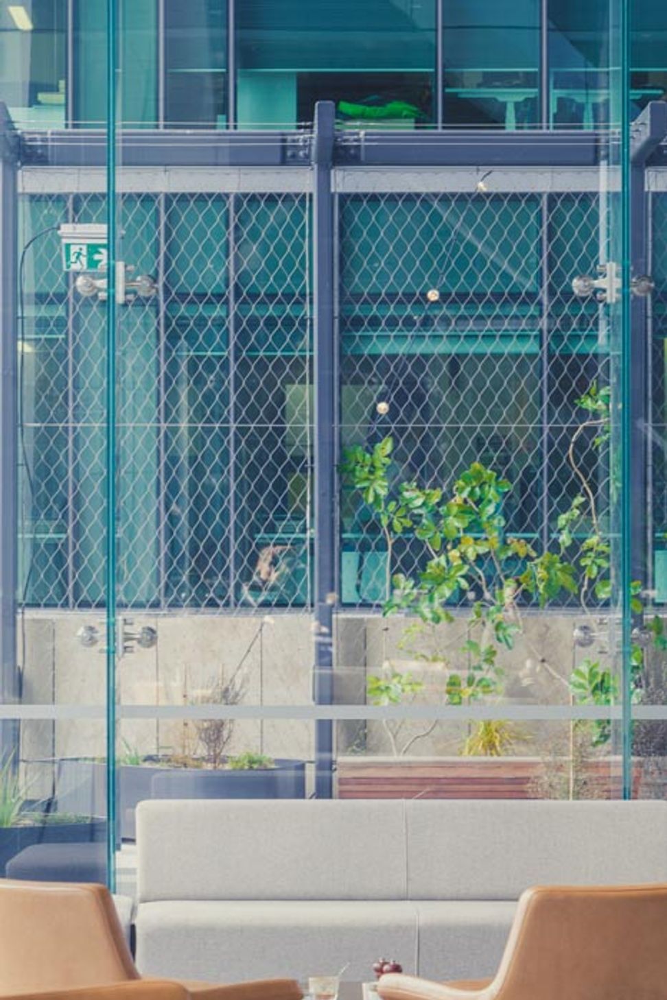 PWC Skydeck foliage screen