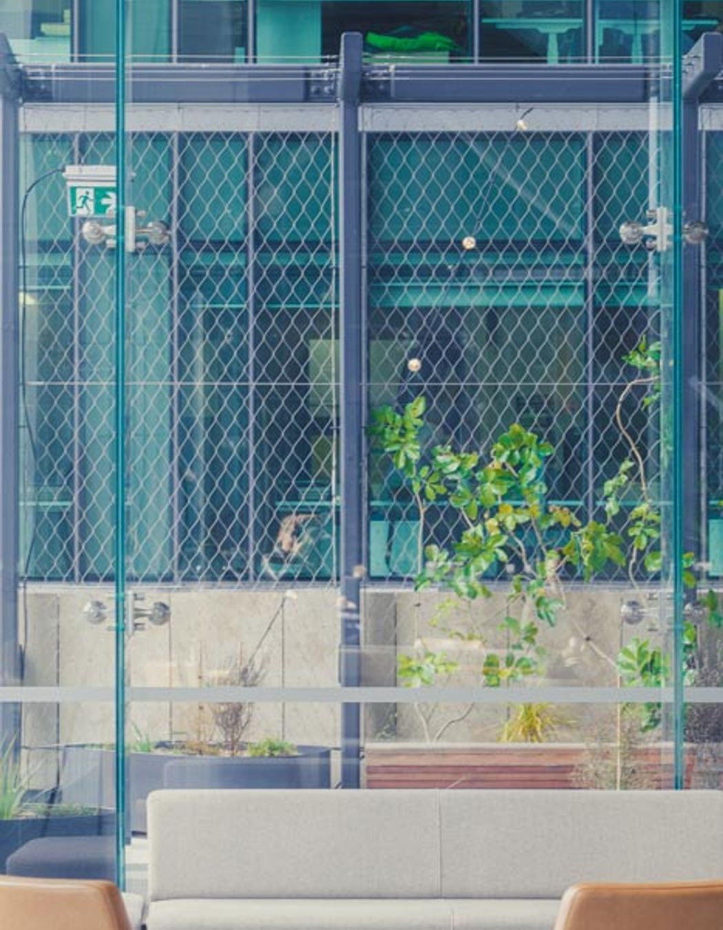 PWC Skydeck foliage screen