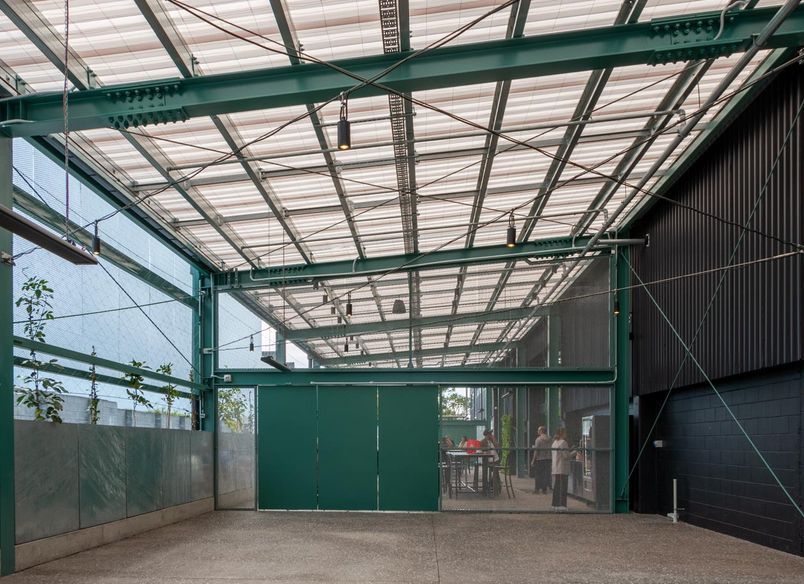 Catenary lighting - Mediaworks Auckland office space