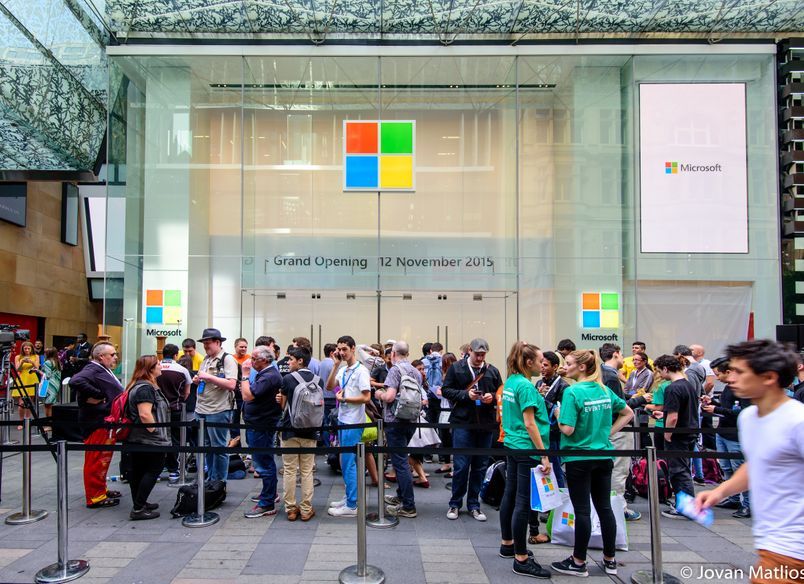 Microsoft Store, Pitt St