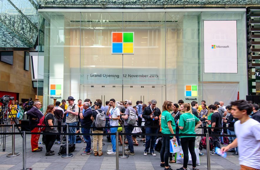 Microsoft Store, Pitt St