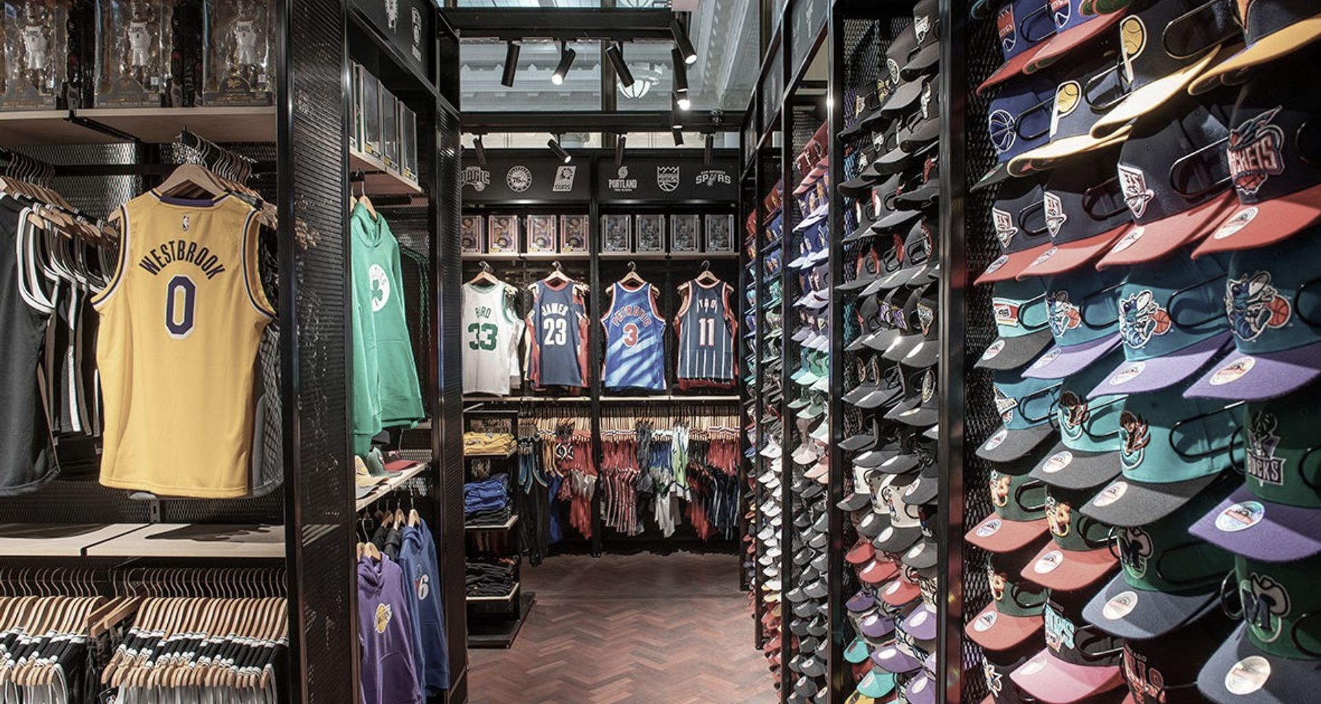 NBA Store Sydney banner