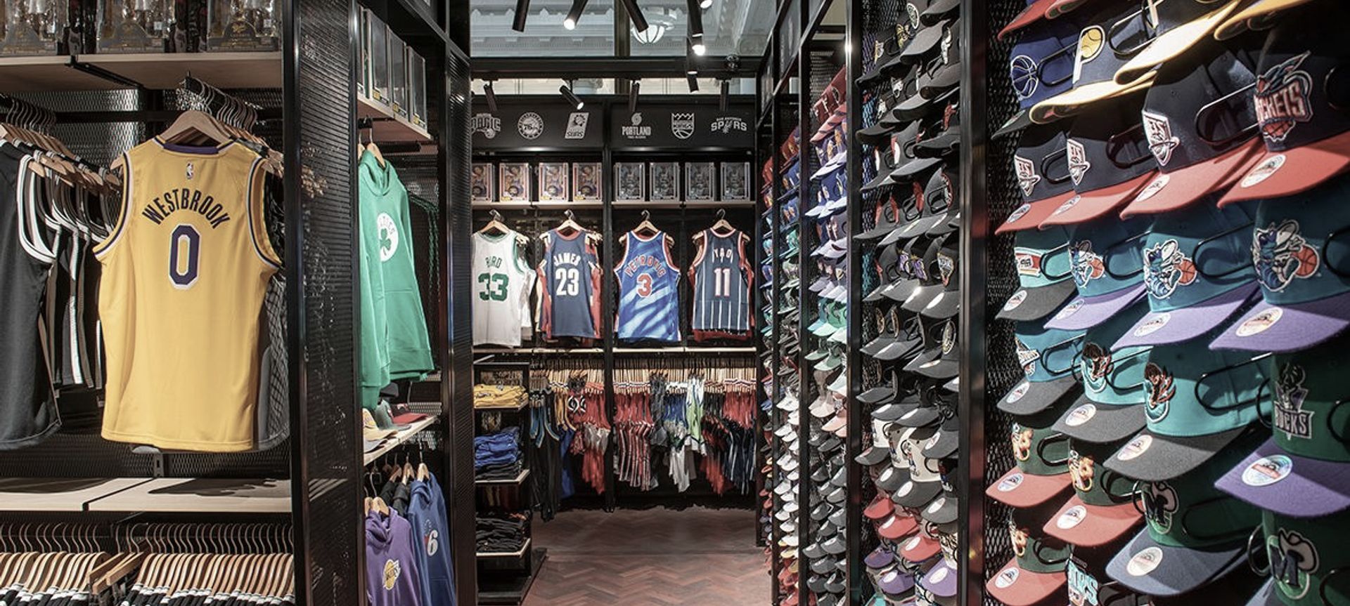NBA Store Sydney banner