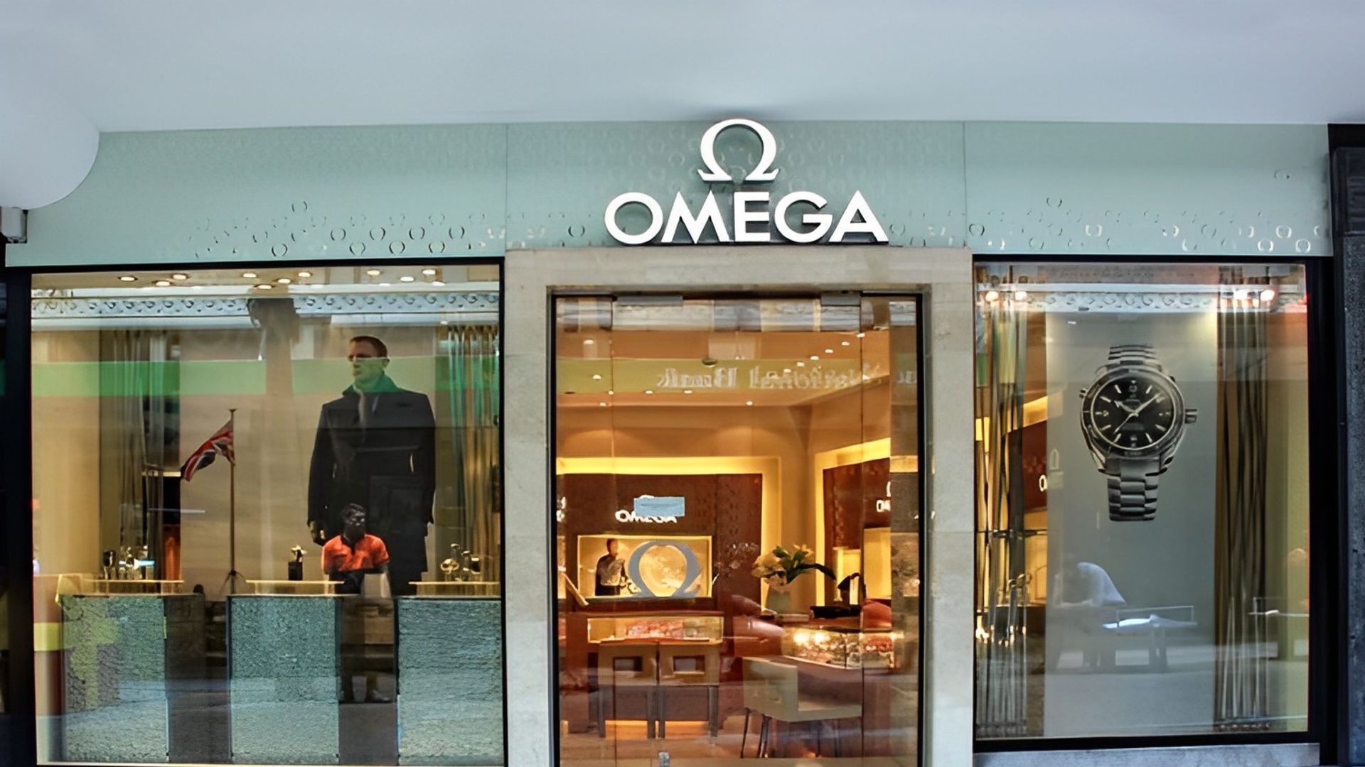 Luxury Stores - Omega & Tiffany & Co banner