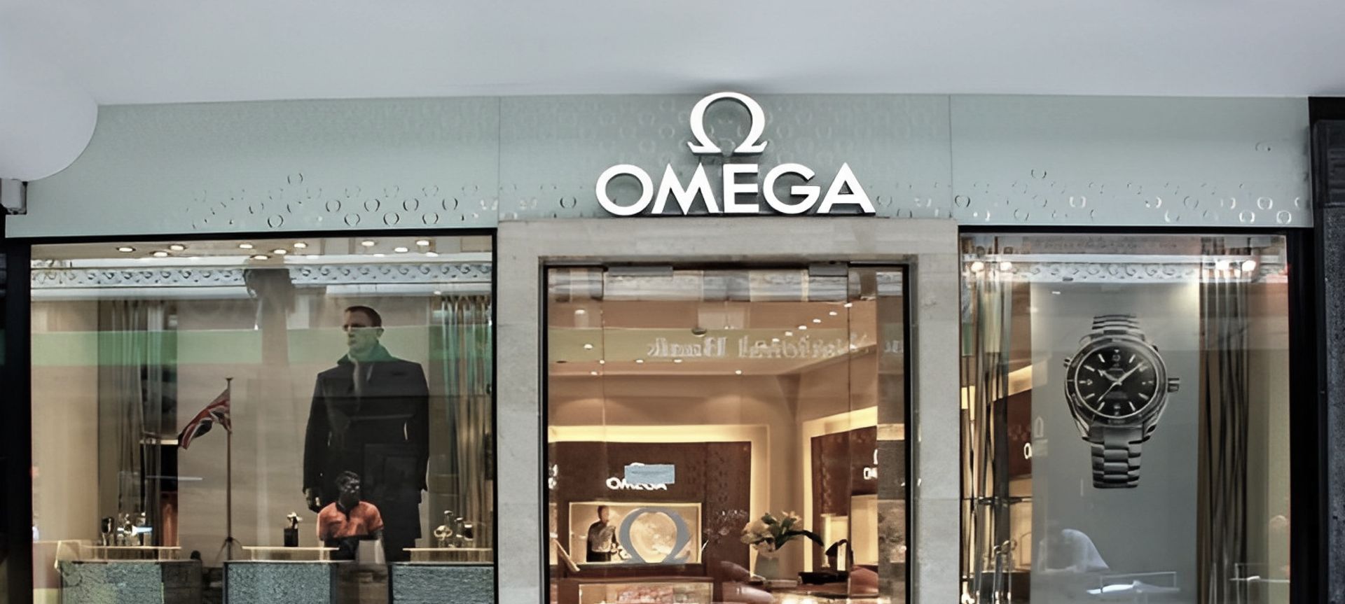 Luxury Stores - Omega & Tiffany & Co banner