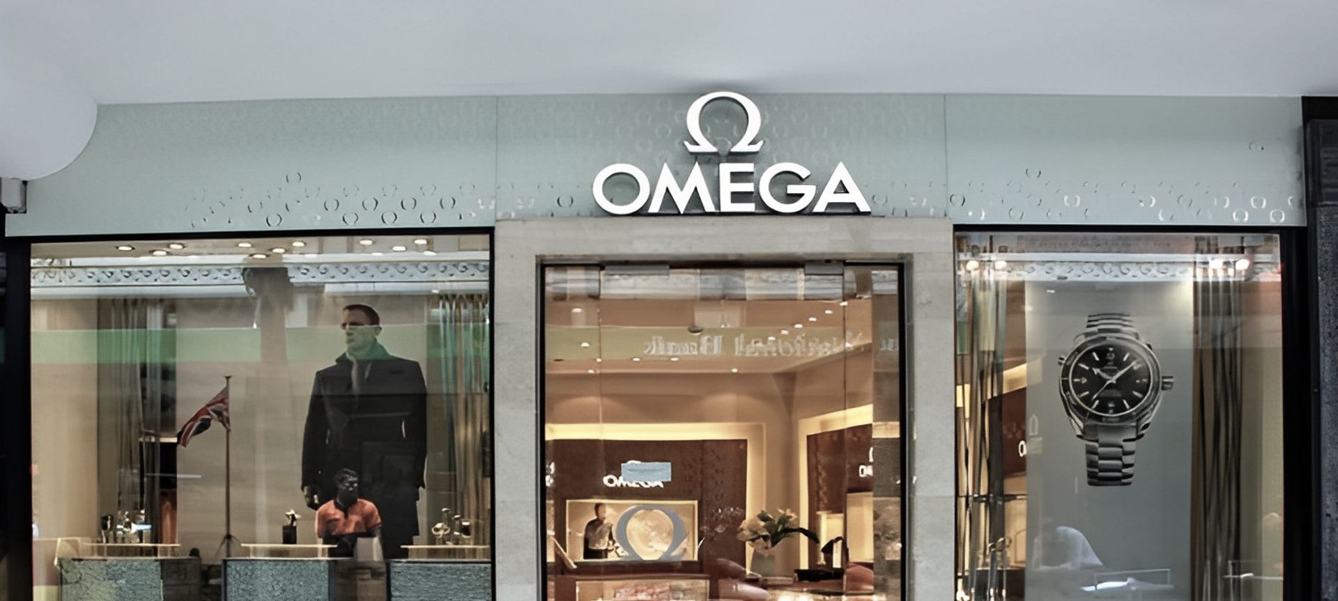 Luxury Stores - Omega & Tiffany & Co banner