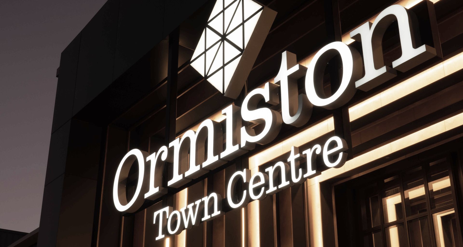 Ormiston Town Centre banner