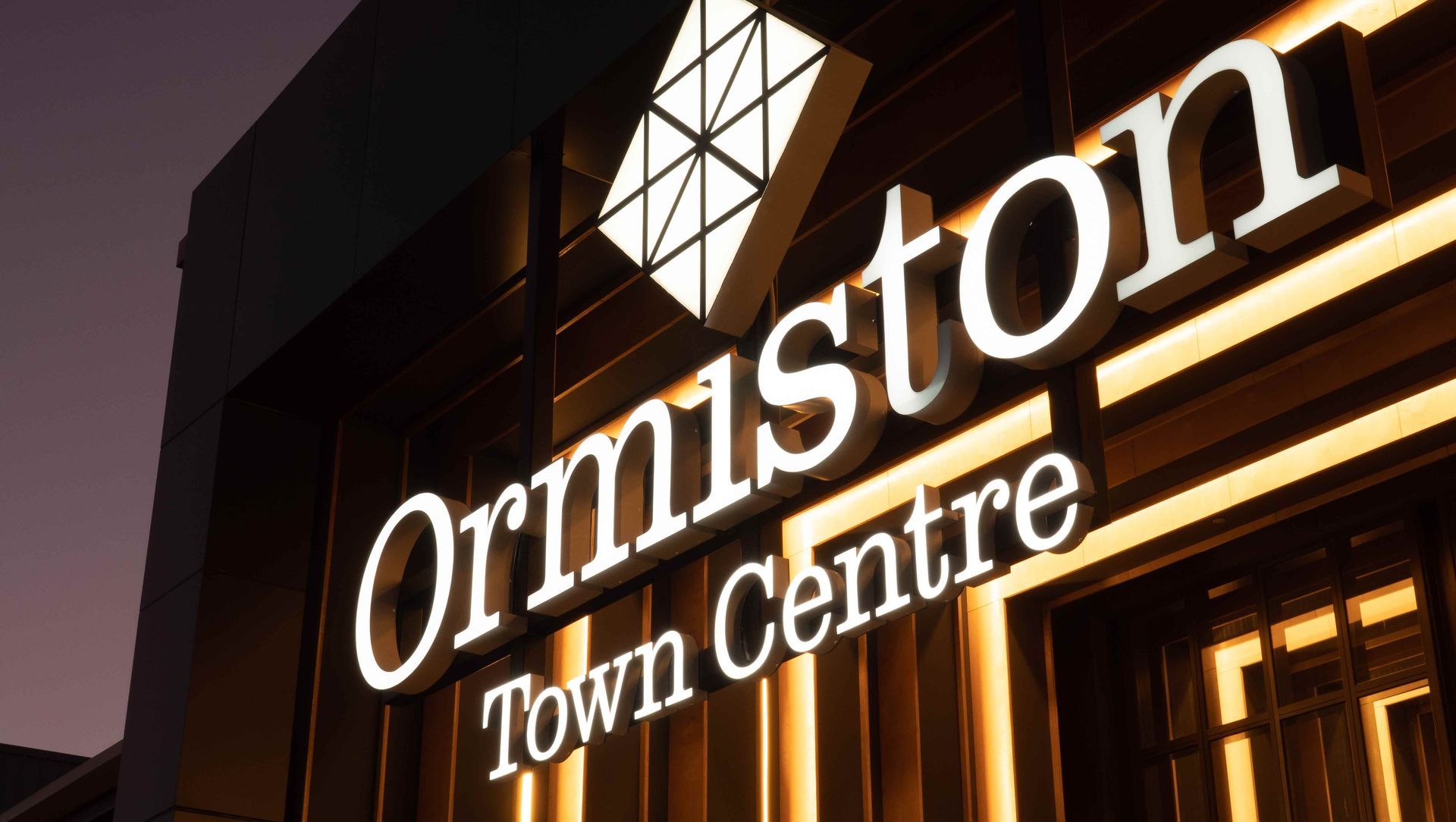 Ormiston Town Centre banner