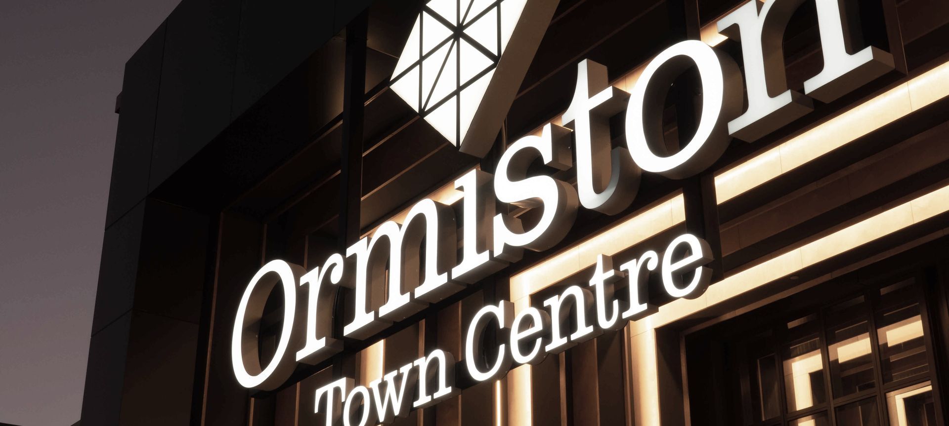 Ormiston Town Centre banner