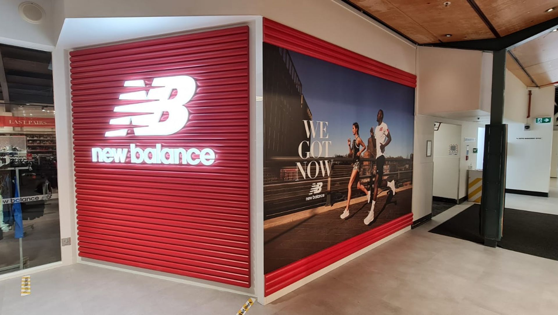 New Balance, Onehunga banner