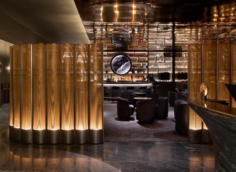 Decorative Screens Elevate Restaurant