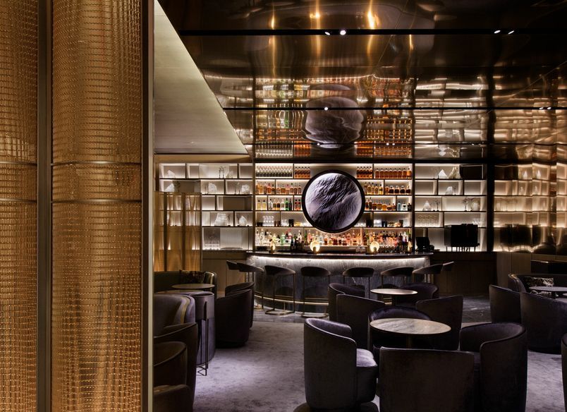 Decorative Screens Elevate Restaurant