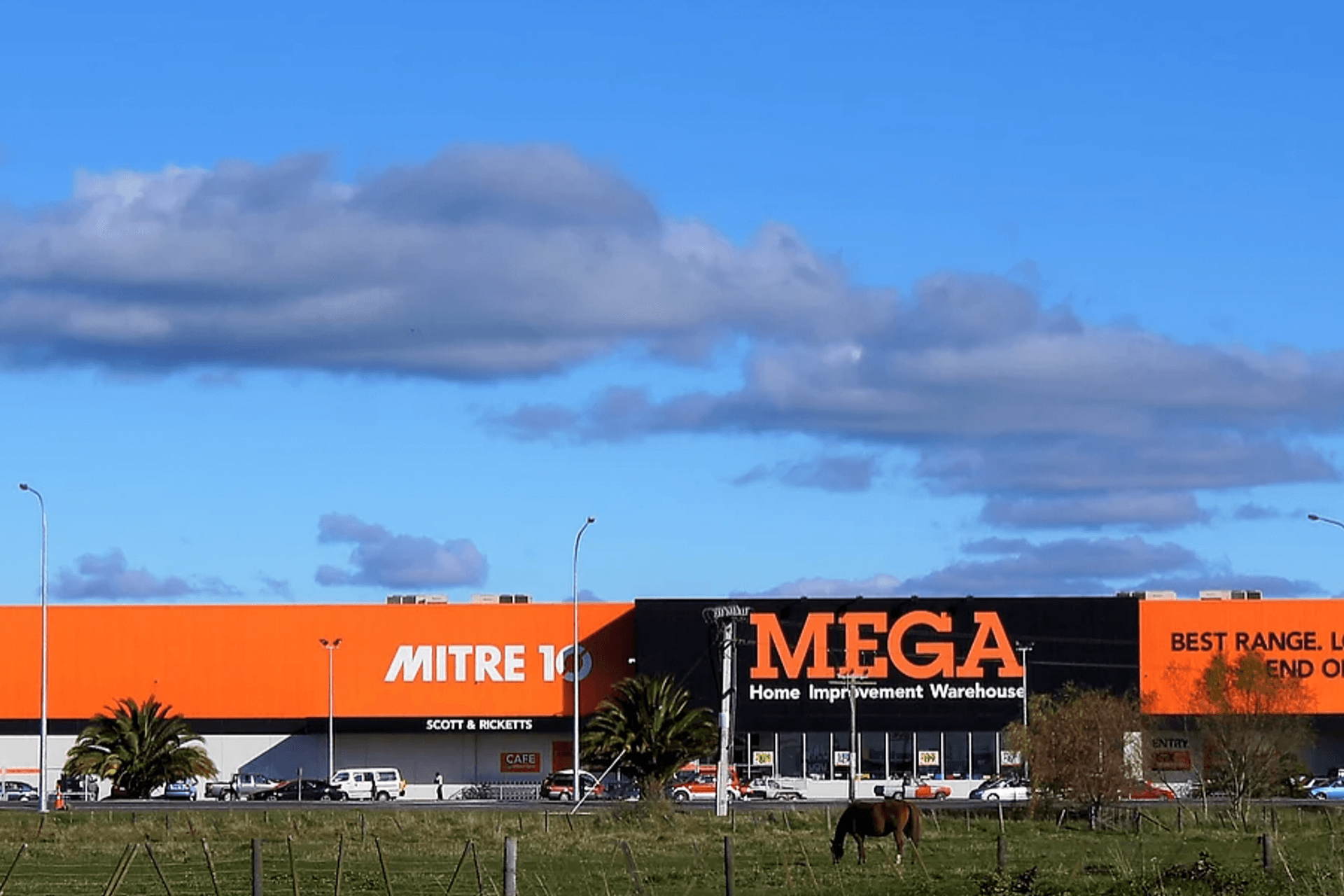 Mitre 10 Mega, Napier