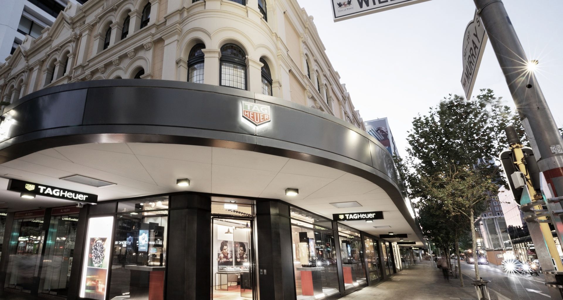 TAG Heuer Flagship banner