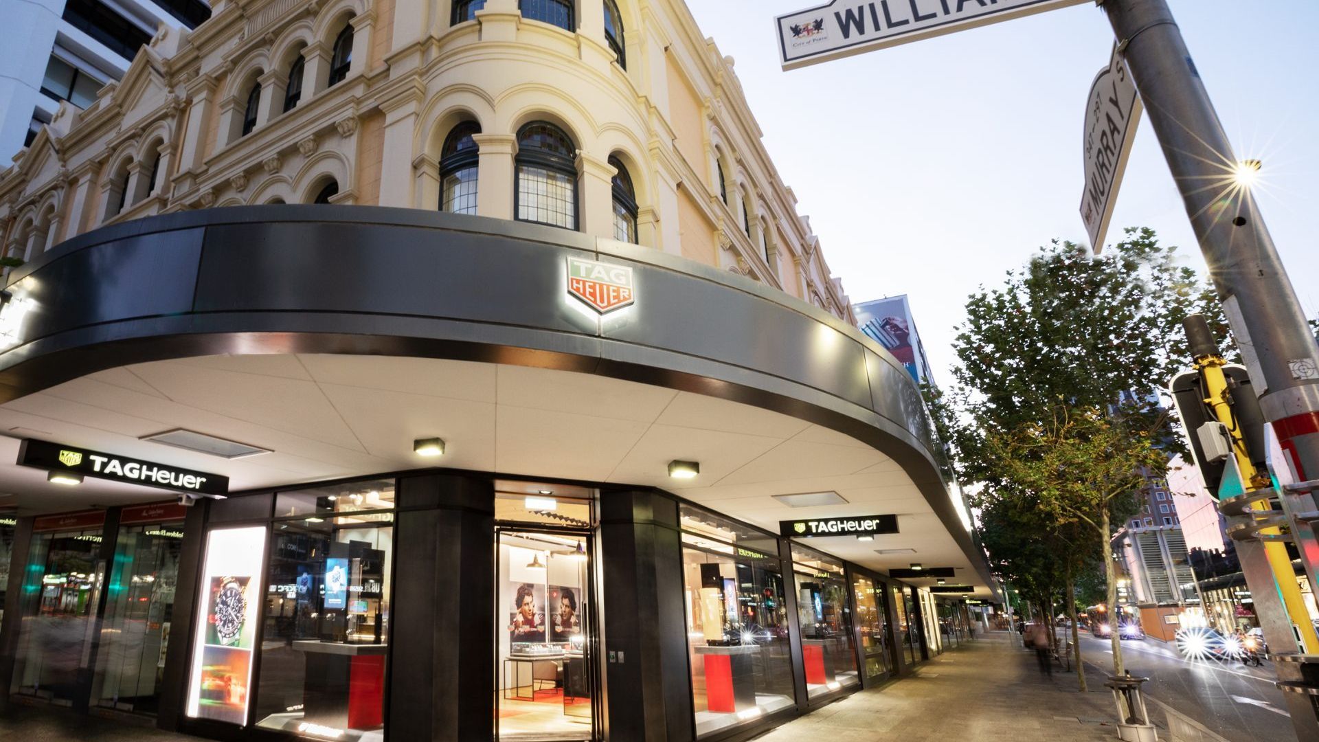 TAG Heuer Flagship banner