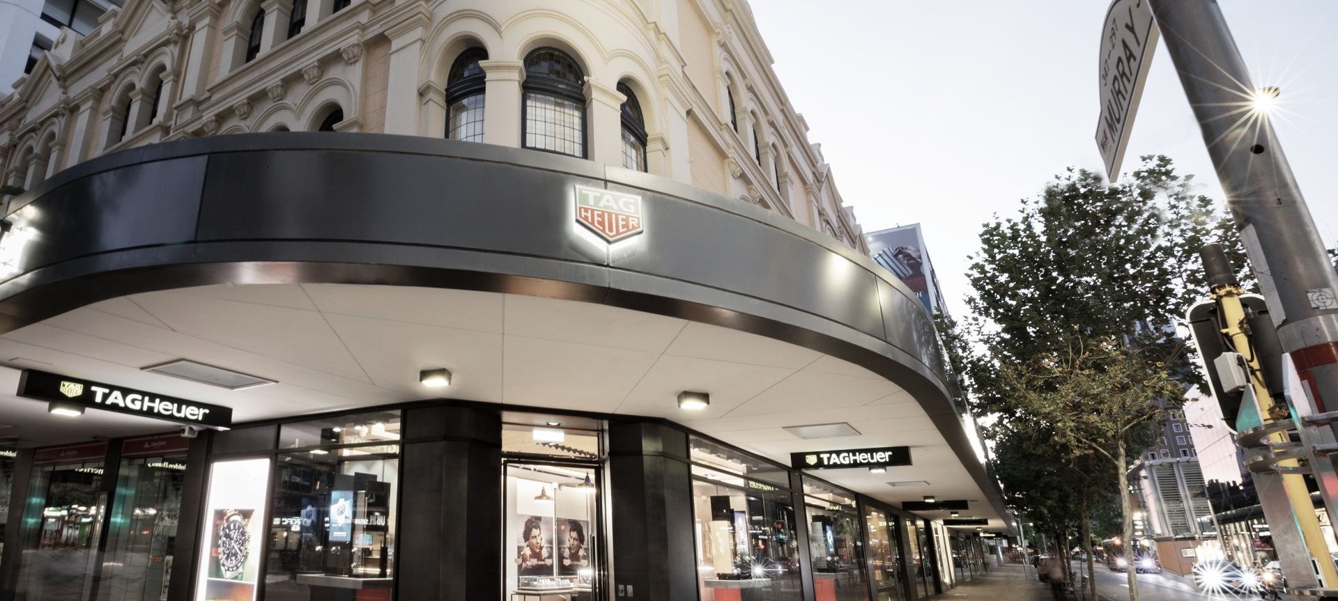 TAG Heuer Flagship banner