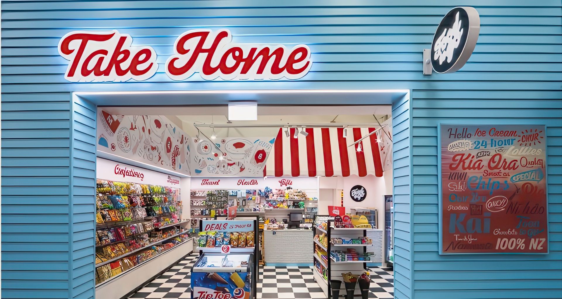 Take Home Convenience Store banner