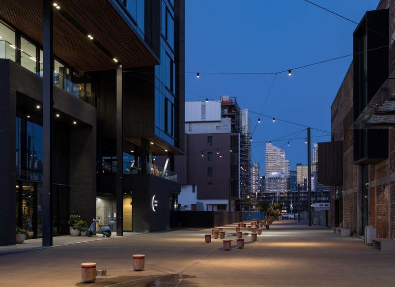 Tiramarama Way Catenary Wire Lighting