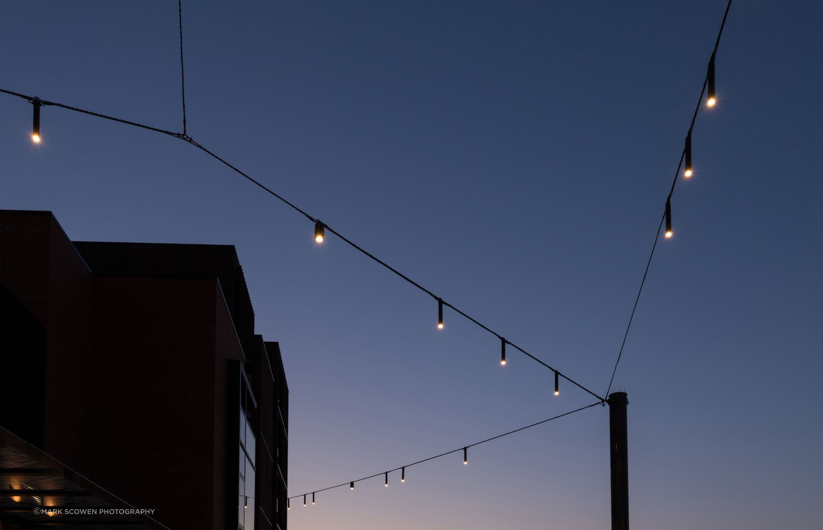 Tiramarama Way Catenary Wire Lighting